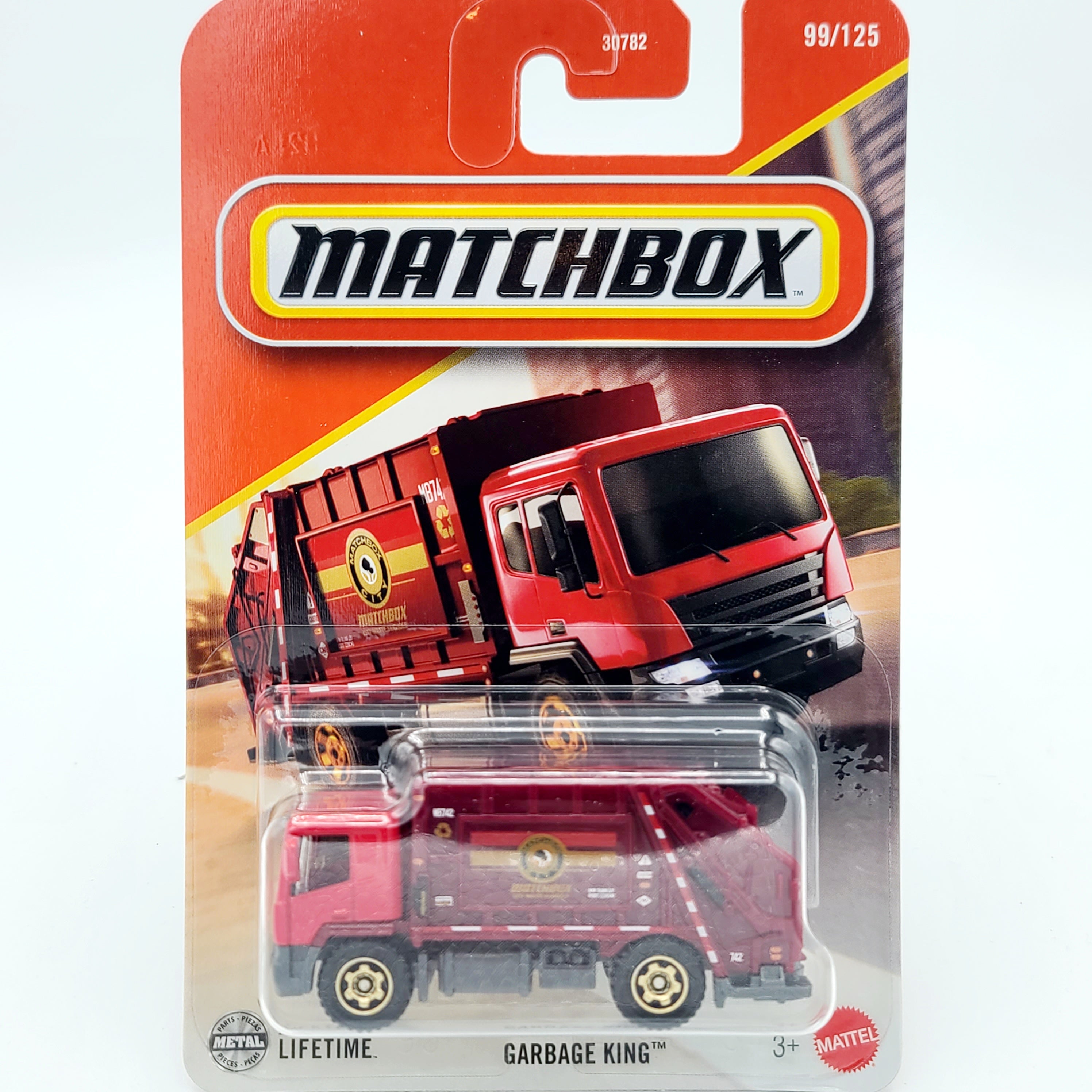 Matchbox MBX Garbage King / '08 Garbage Truck (2025 Mix 11 L Basic)